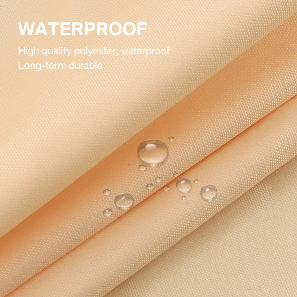 Waterproof Sun Shade Sail Rectangle Square Triangle Garden Sun Shelter UV Block Pool Shade Cloth Canopy Camping Hiking Tents