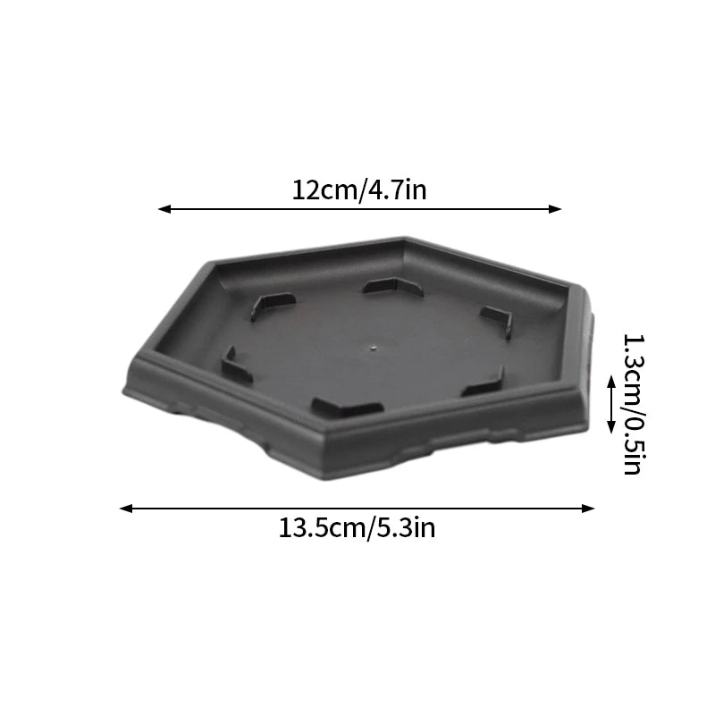 Rectangular Flowerpots Plastic Bonsai Plants Pot Square for Flower Balcony Garden Yard Landscape Bonsai Pot Trays Home Decor