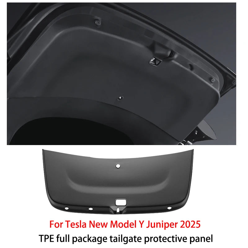 For Tesla Model Y Juniper Trunk TPE Protective Pad Anti-dirty Pad Trunk Scratch Mat New Model Y 2025 Tailgate Protective Mats