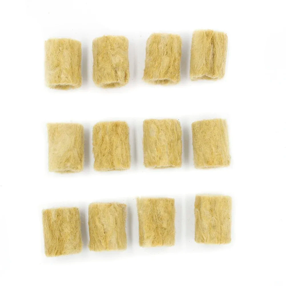 50-200PCS Seedling Grow Media Plug Starter Cubes Rock Wool Plant Hydroponic Propagation Transplanting Seedling Soil Block