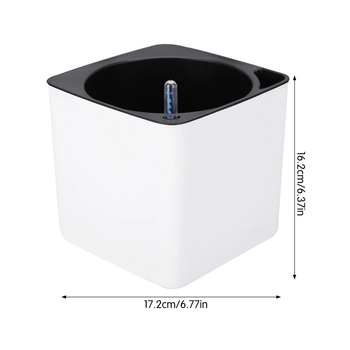 Self-Watering Planter Pots with Water Level Meter Pots Self-Absorbent Planter Plant Pot Plant Container Home Office Decor