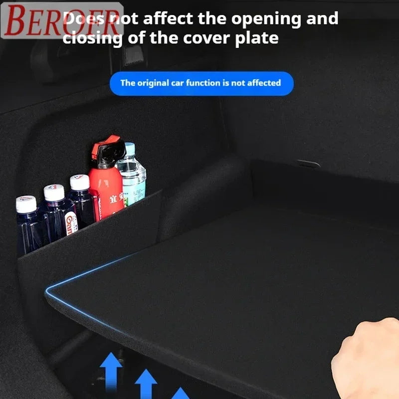 Car Trunk Partition For Benz EQA EQB EQC 2020-2024 Trunk Storage Board Plate Organizer Tail Box Accessories