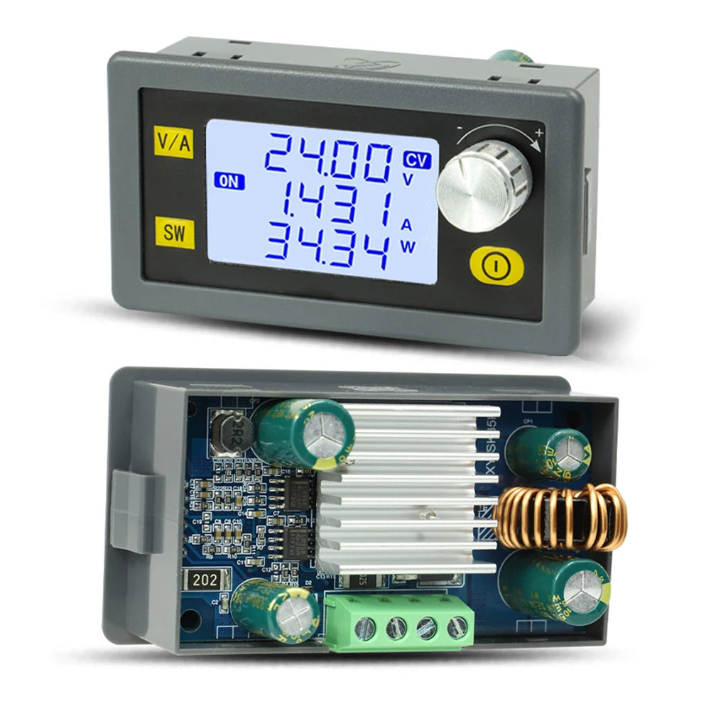 XY-SK35H CNC DC Voltage Constant Current Converter 5-30V To 6-36V 35W/80W 0-5.0A Buck Boost Regulated Power Supply Module