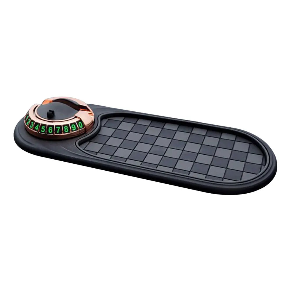 Multifunction Car Dash Mat Anti Slip Rug Dashboard Cell Phone Holder Silicone Dashboard Car Pad Mat for Phones Keys Gadgets