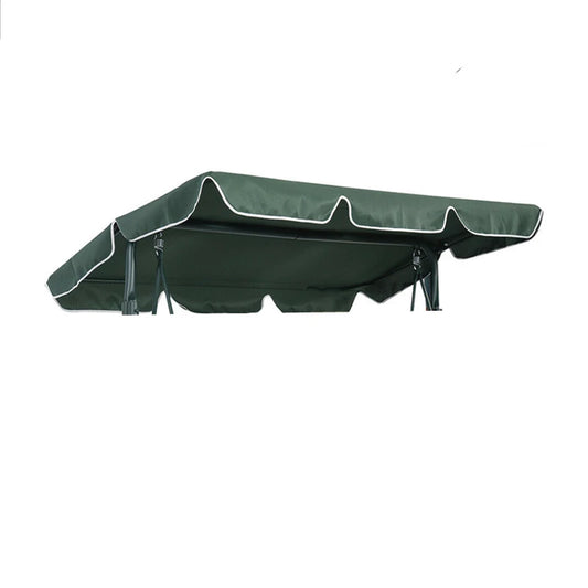 Dark Green Hammock canopy Cloth for 3 Seats Metal Hammock, 200x120cm/195x125cm,Top Roof replacement for swing, custom made