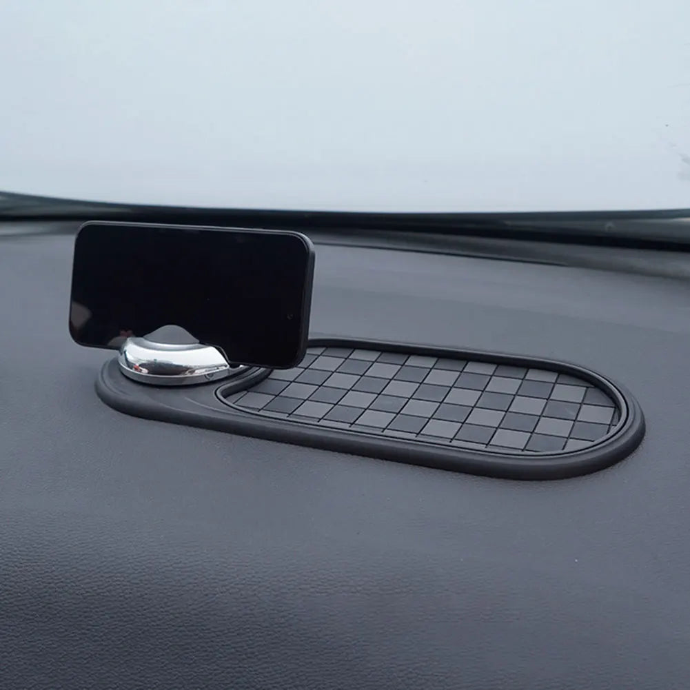 Multifunction Car Dash Mat Anti Slip Rug Dashboard Cell Phone Holder Silicone Dashboard Car Pad Mat for Phones Keys Gadgets