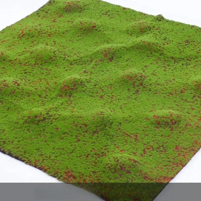 Artificial Turf Moss Wall Synthetic Grassland Fake Faux Grass Simulation Muscu Grass Decor Outdoor Decoration Garden Accessories