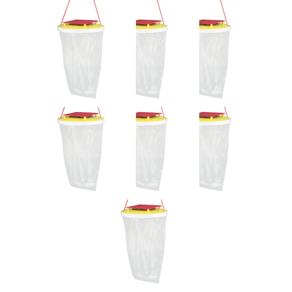 10-1PCS Fly Trap Hanging Fly Catcher Non-toxic Fly Lure Bag Pest Trap With Bait Insect Bug Killer Garden Hanging Flycatcher