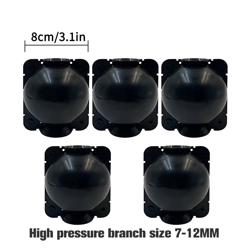 5Pcs Plant Root Growing Boxes Grafting Device Reusable Plant Rooting Device Ball Air Layering Propagation Kit Garden Supplies