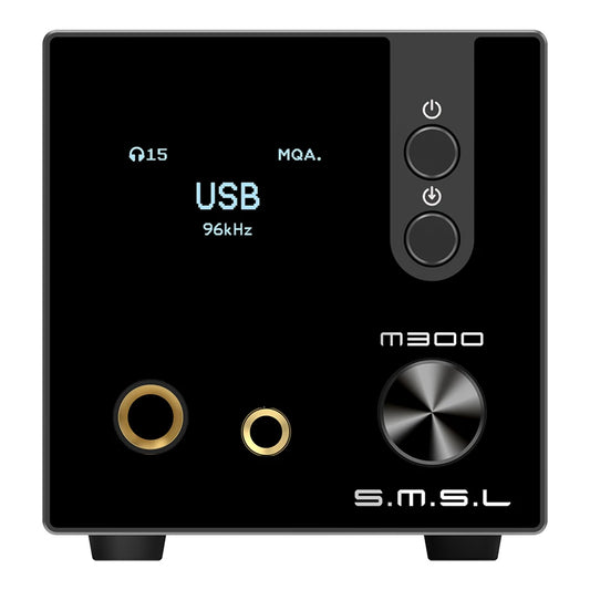 SMSL M300SE Audio DAC & Headphone AMP M300 SE MQA CS43131*2 Blutetooth True Balanced XLR 6.35/4.4mm XU316 DSD256 Remote Control