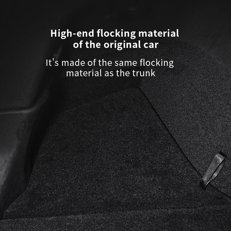 Suitable for 2021-2024 Tesla Model Y trunk storage bucket, side storage box, tail box interior storage box accessories