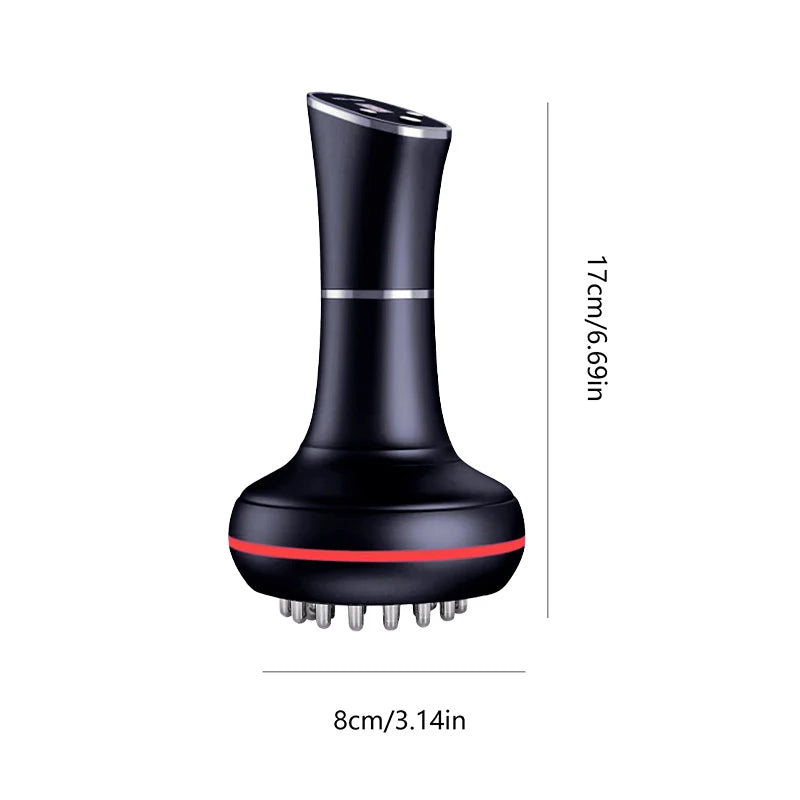 Electric Body Massager - Meridian Brush & Scraping Tool for Legs, Shoulders, Neck & Abdomen | AlluCanFind
