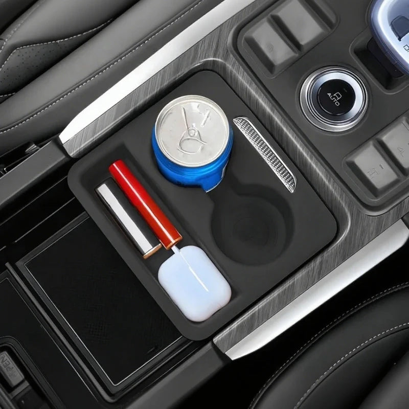 Automobile Central Control Push-pull Storage Box Silicone Shock Absorber Pad Suitable for GreatWall WEY Tank 500Hi4t/z 2023-2025
