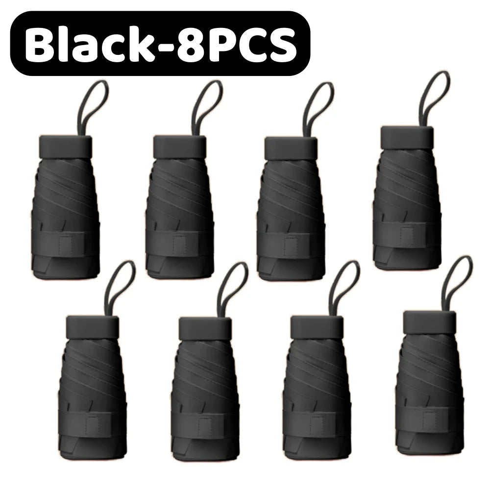 Mini UV Folding Umbrella - Lightweight Portable Parasol