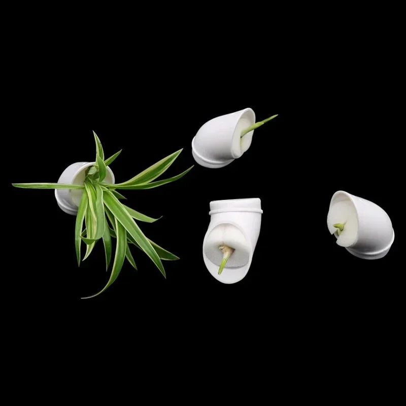 50pcs DIY Hydroponic Vertical Tower Plant Pots Hydroponic Colonization Cups Flower Container Plant Grow Pot Cup indoor gardening
