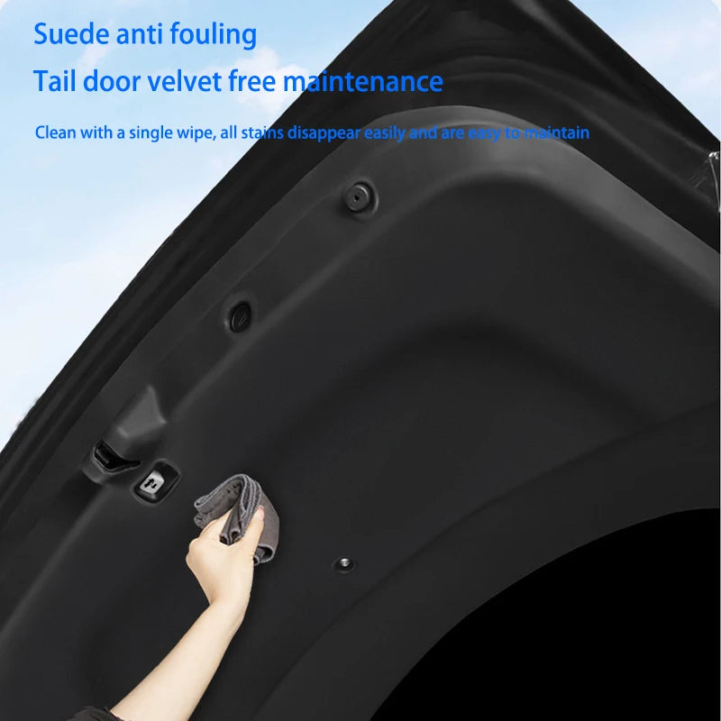 For Tesla Model Y Juniper Trunk TPE Protective Pad Anti-dirty Pad Trunk Scratch Mat New Model Y 2025 Tailgate Protective Mats