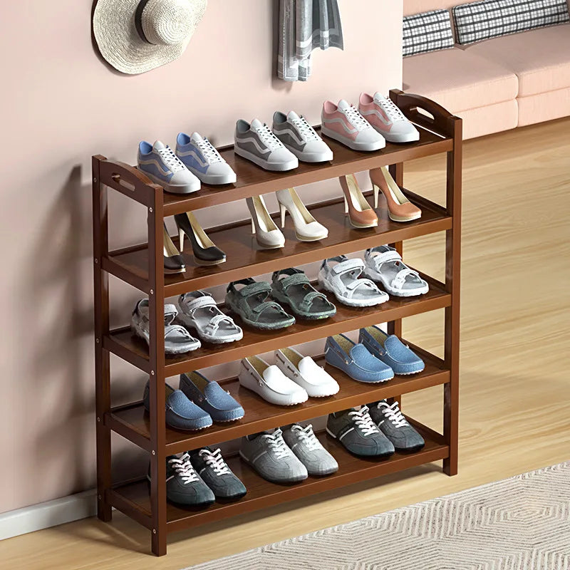 High Quality Bamboo Shoe Shelf Shoes Storage Organizer Shoe Storage Cabinet