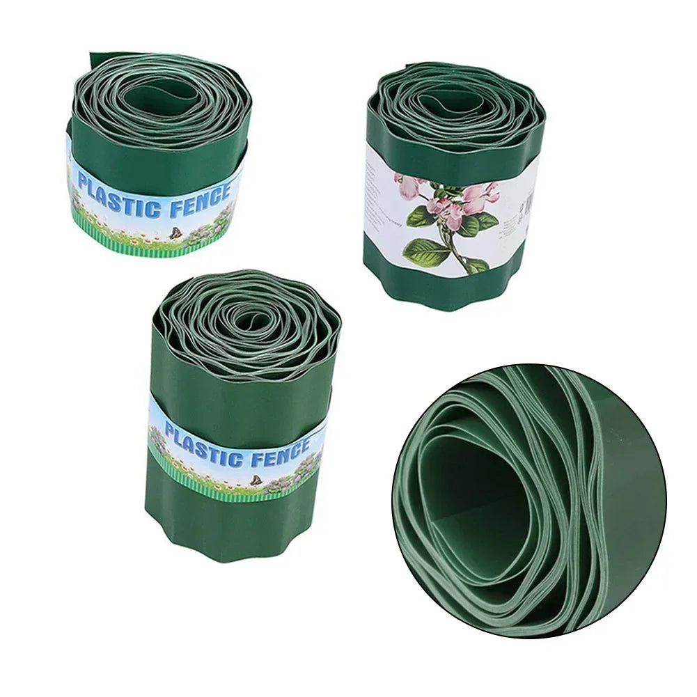 Versatile Lawn Edging Border Fence For Garden Grass Flower Beds Waterproof Recommended For Ground Level Installation