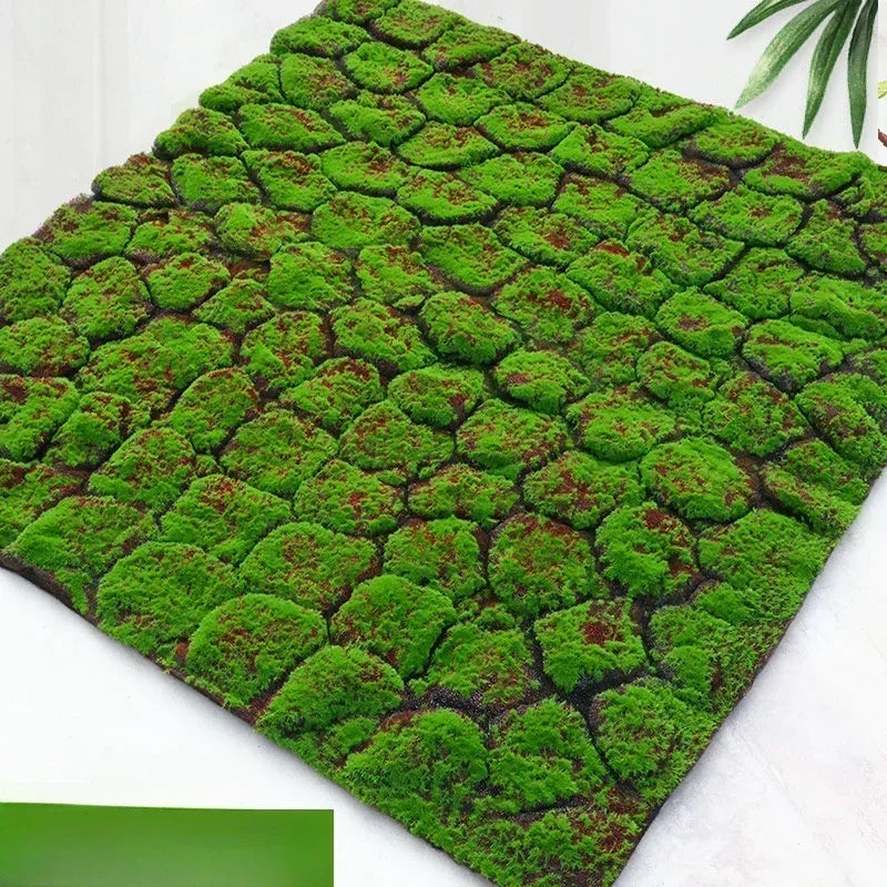 Artificial Turf Moss Wall Synthetic Grassland Fake Faux Grass Simulation Muscu Grass Decor Outdoor Decoration Garden Accessories