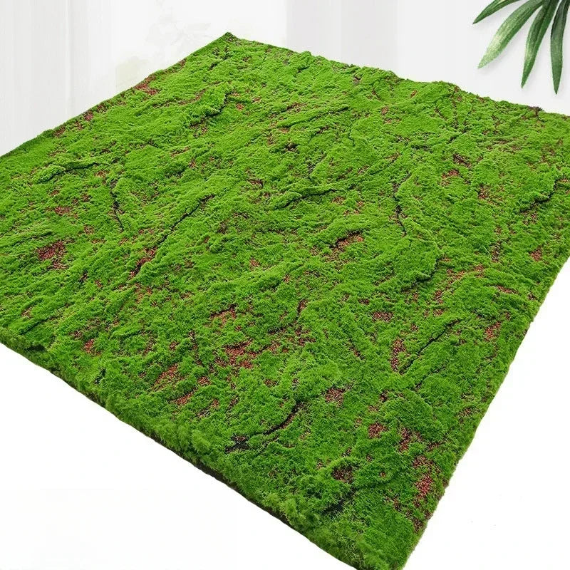 Artificial Turf Moss Wall Synthetic Grassland Fake Faux Grass Simulation Muscu Grass Decor Outdoor Decoration Garden Accessories