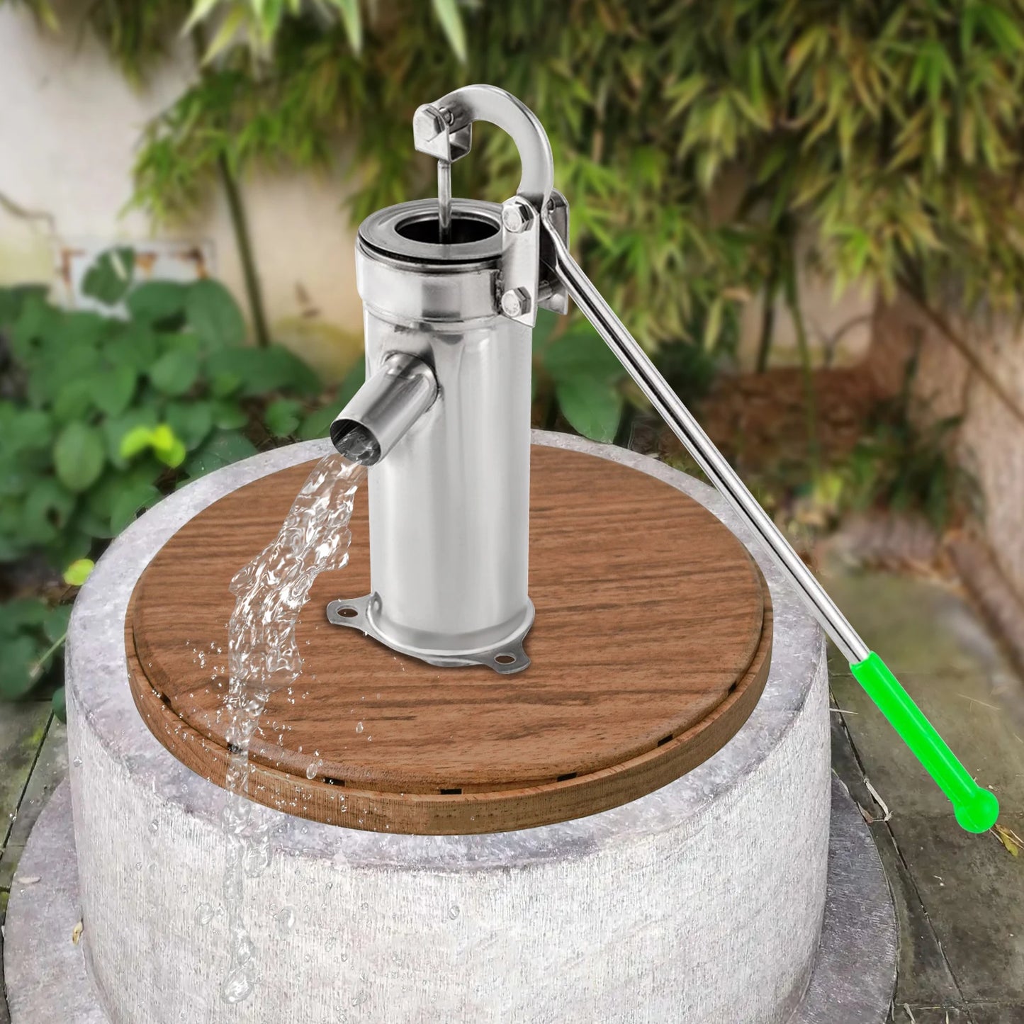 Manual Well Pump Manual Well Water Pump Stainless Steel Hand Well Water Pump Stainless Steel Home Manual Water Jet Pump Outdoors