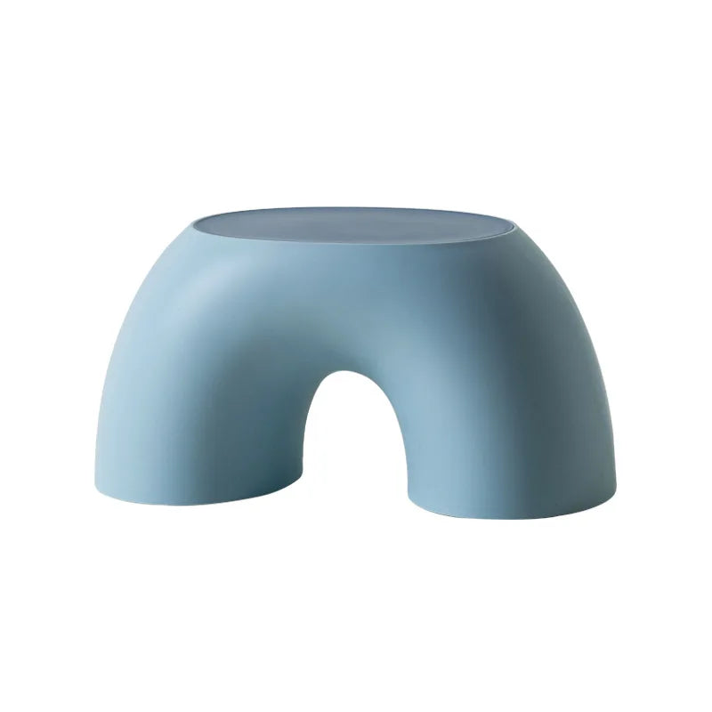 K-star Rainbow Stool Simple Lightweight Circular Small Stool Home Rounded Children's Stool Anti Slip Shoe Changing Stool 2024