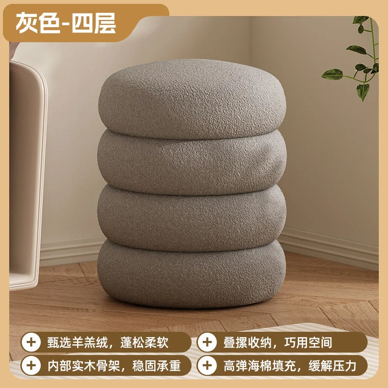 Girls Small Vanity Stools Table Side Makeup Household Luxury Bedroom Dress White Modern Sillones Modernos Living Room Furniture
