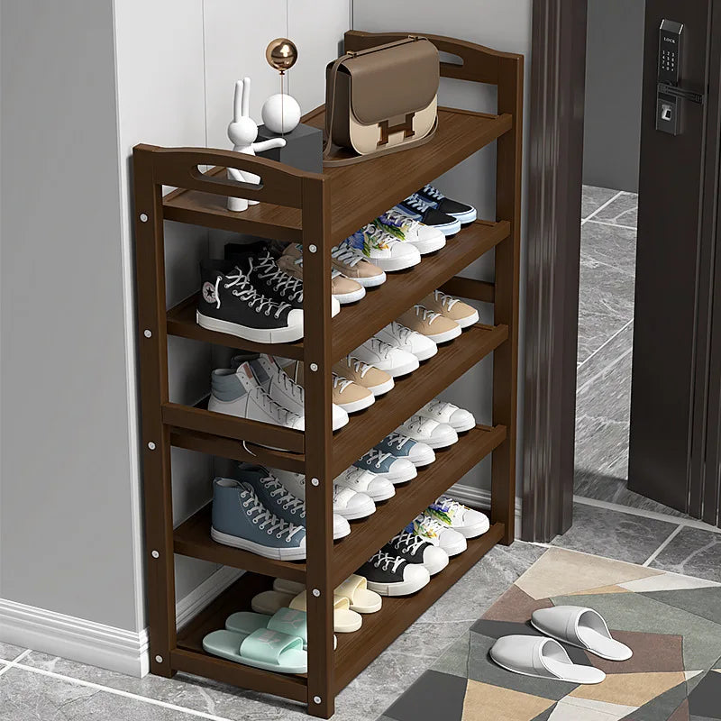 High Quality Bamboo Shoe Shelf Shoes Storage Organizer Shoe Storage Cabinet