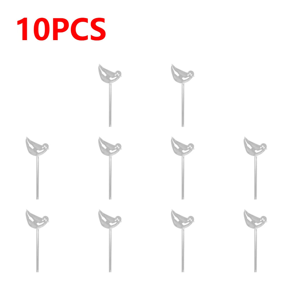 1-15PC Automatic Plant Watering Bulbs Self Watering Bird Shape Water Device Drip Irrigation System for Home Garden Flower Plants