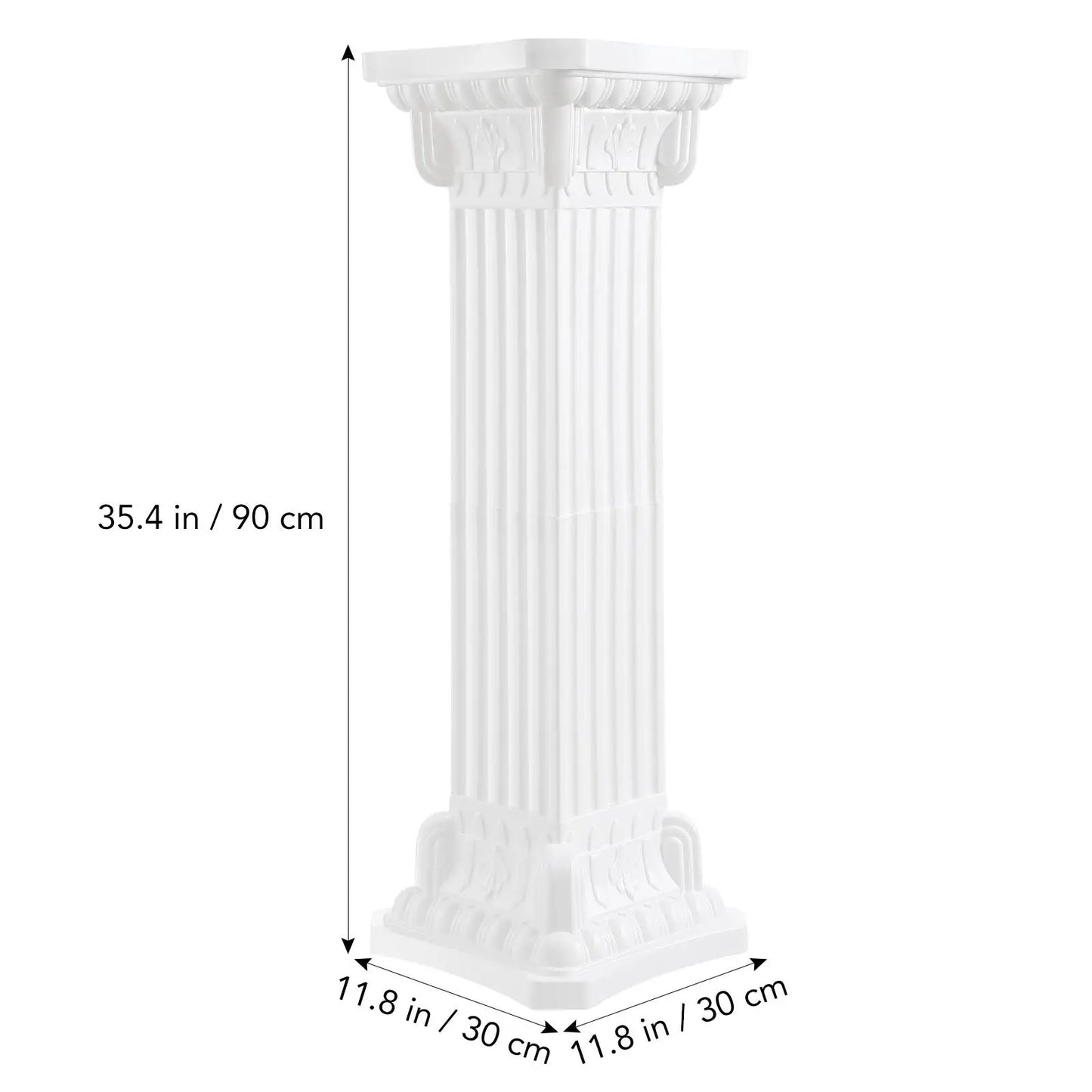 Roman Column Pillar Statue Style Column Plastic flower Pillar Decor Pillar multiuse Photo Prop Wedding Parties Decor