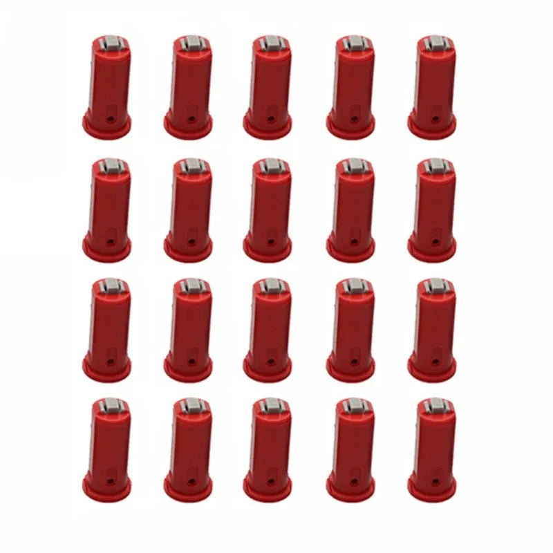 20PCS Double-fan Windproof Spray Nozzle High Pressure Anti-drift Atomization Sprinkler Head DIY for RC Plant Agriculture UAV