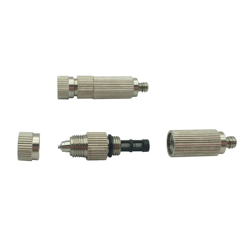 50pcs High Pressure Atomizing Misting Nozzle Sprayer Fogging Sprinkler for Disinfection,Booth Sterilizing,Patio Garden