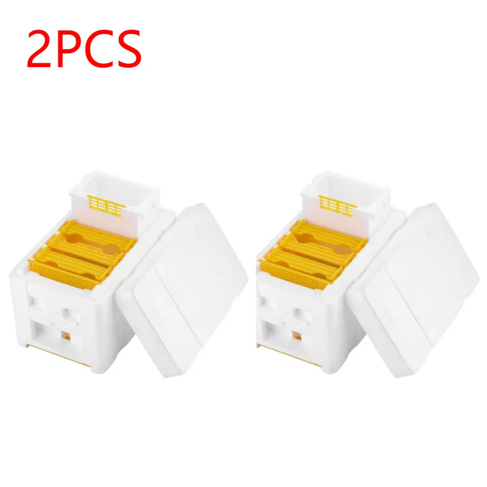 Bee Hive Frame Holder Equipment Kit Bee Hive Foam Beekeeping Box King Beehive Garden Bee Keeping Bee Tool Nest Case