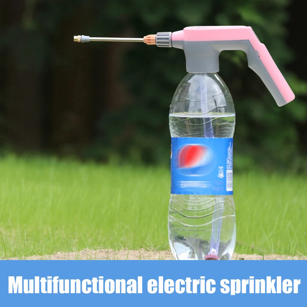 Garden Electric Water Sprayer Automatic High Pressure Air Pump Sprayer for Plants Washing Car Charging Watering Sprinkler Tool