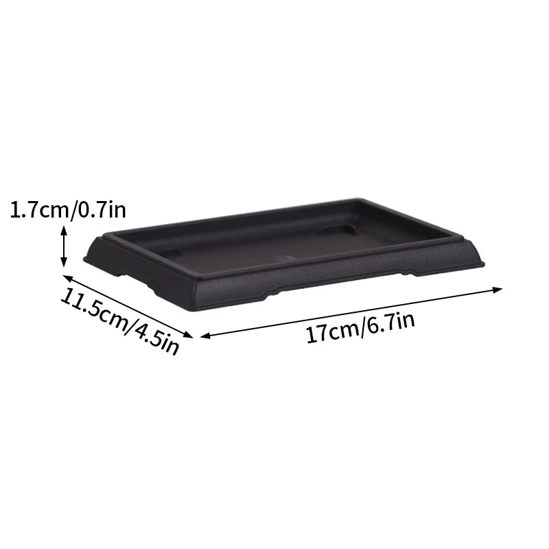 Rectangular Flowerpots Plastic Bonsai Plants Pot Square for Flower Balcony Garden Yard Landscape Bonsai Pot Trays Home Decor