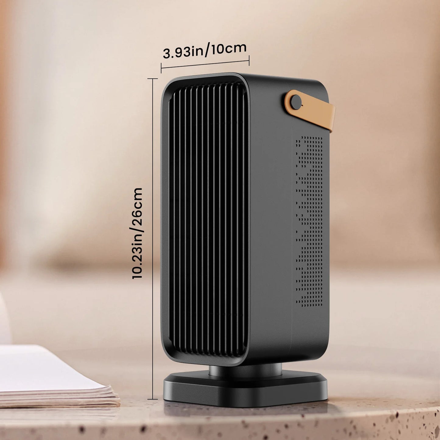 coldSky Heater for Home 1200W Fast Heating with Overheating&Tip-Over Protection Portable Electric Heater for Bedroom living Room