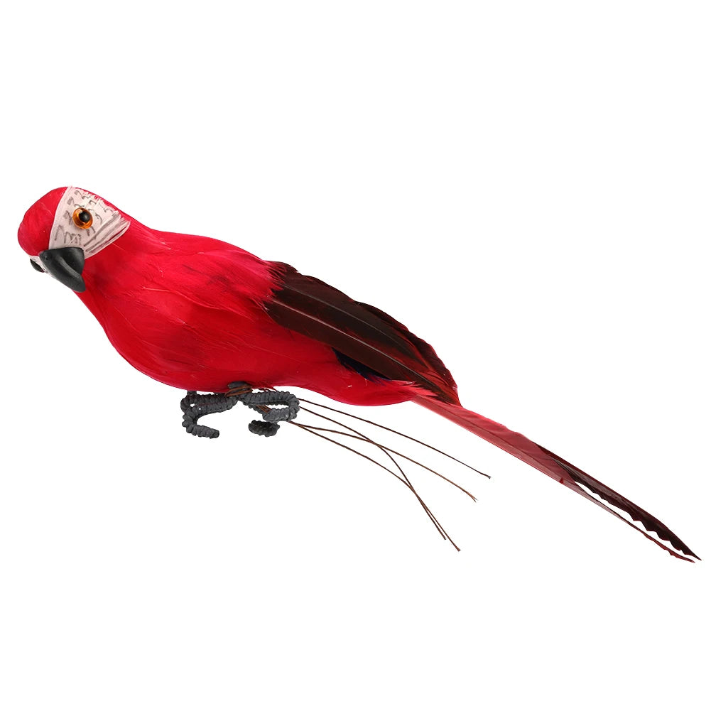 Creative Foam Feather Artificial Parrot Artificial Simulation Foam Bird Fake Animal Bird Garden Bird Prop Decor Home Ornament