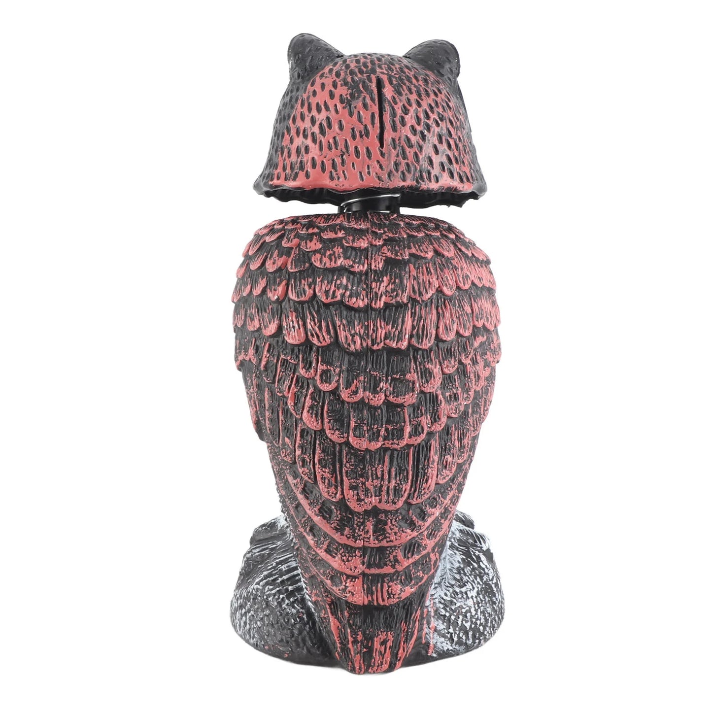 Garden Plastic Shake Head Owl Decor Lifelike Fake Owl Model Ornament for Outdoor Garden Decoration
