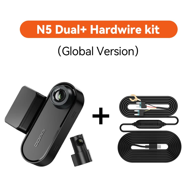 DDPAI Dash Cam N5 Dual Front and Rear 4K Ultra HD Resolution Dash Came