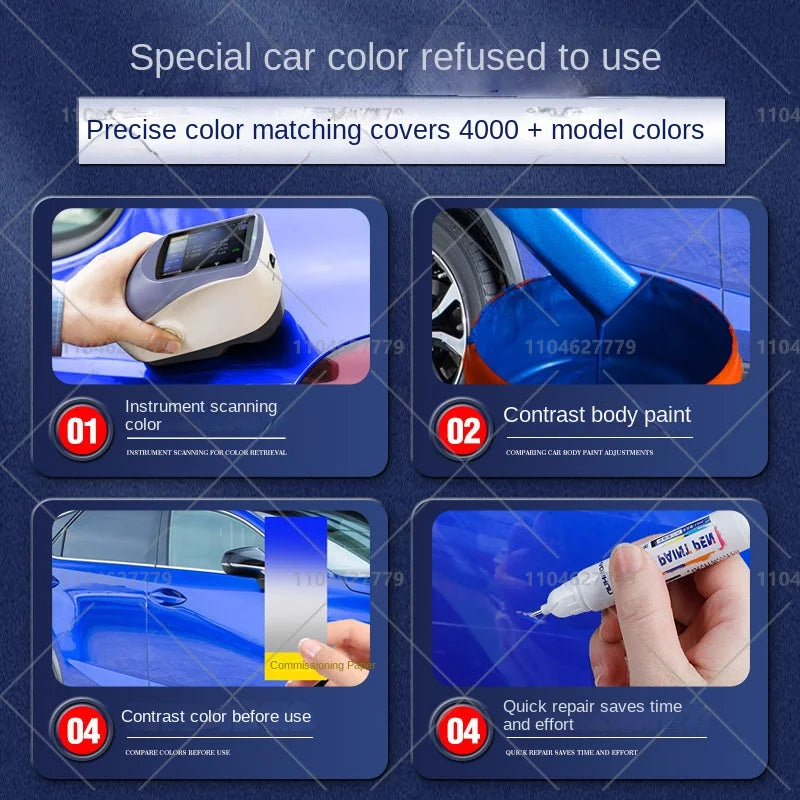 Tesla Car Paint Repair Pen | Touch Up Agent for Model 3, Y, X, S (2012-2025)