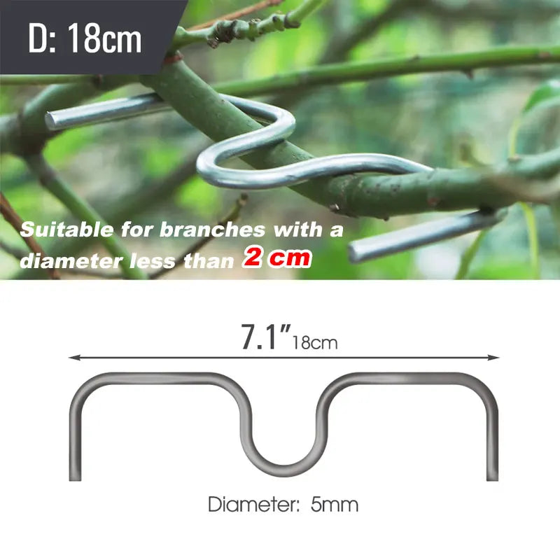 30/50Pcs 4 Size Reusable Branch Limb Spreader Garden Yard Trees Branches Fixator Strong Fruit Tree Support Holder Vine Trainers