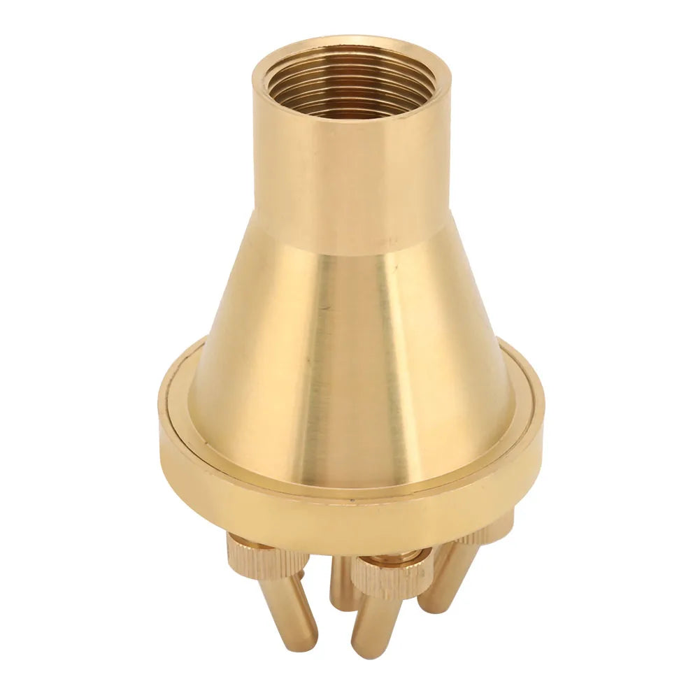 FNPT 1" DN25 Fountain Nozzle 2 Tier Center Straight Style Garden Pond Spray Head For Garden Decor