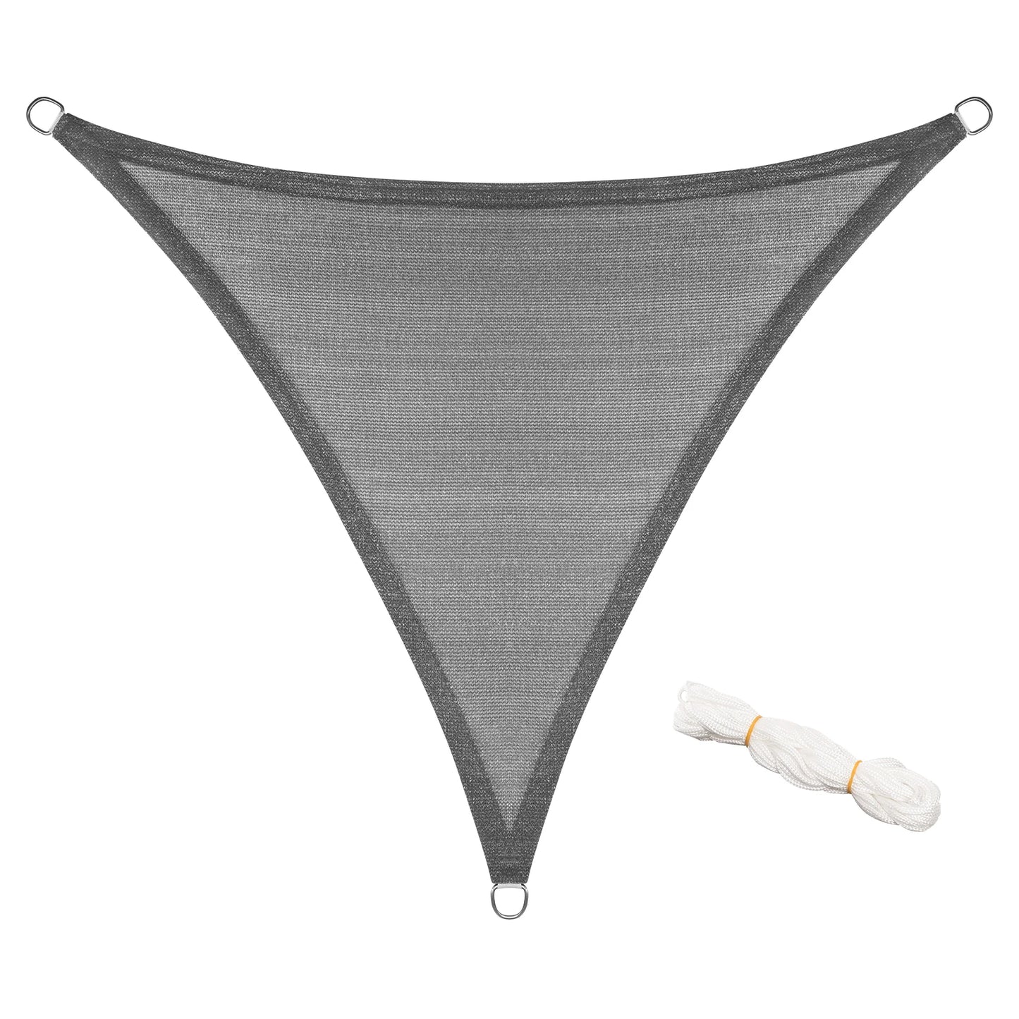 Triangle Awning Shade Sail  UV Protection Breathable Sun Wind Protection HDPE  for Canopy Garden Patio Camping Pool Outdoor