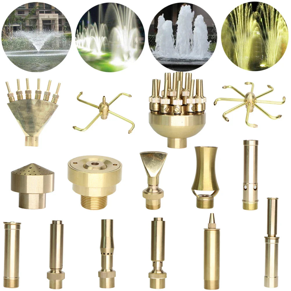 Stunning Brass Fountain Nozzles for Your Garden & Pond ⛲ | AlluCanFind