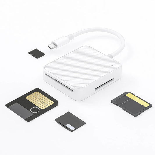 The Universal Fix: Why This All-in-One USB-C Card Reader is a Travel Essential