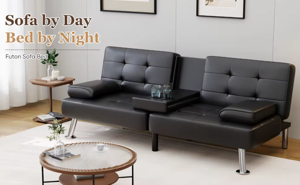 The Small-Space Game Changer: Why This Folding Futon is the Ultimate Modern Essential