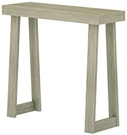 Plank+Beam Solid Wood Console Table, 36 Inch, Sofa Table, Narrow Entryway Table for Hallway, Behind The Couch, Living Room, Foyer, Easy Assembly, Seashell