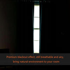 H.VERSAILTEX Blackout Patio Curtains 100 x 96 Inches for Sliding Door Extral Wide Blackout Curtain Panels Thermal Insulated Room Divider - Grommet Top, 8' Tall by 8.5' Wide - Macchiato
