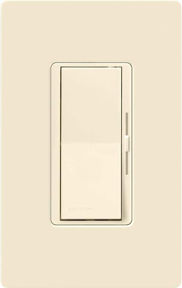 Lutron Diva LED+ Dimmer Switch for Dimmable LED, Halogen and Incandescent Bulbs, 150W/Single-Pole or 3-Way, DVCL-153P-AL, Almond (Pack of 2)