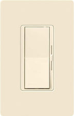 Lutron Diva LED+ Dimmer Switch for Dimmable LED, Halogen and Incandescent Bulbs, 150W/Single-Pole or 3-Way, DVCL-153P-AL, Almond (Pack of 2)